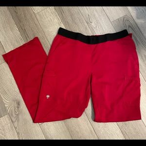 LG Red Healing Hands HH Works Scrub Bottom